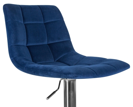 Набор 2 шт Стул барный TAILOR, синий велюр (MJ9-117)