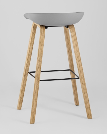 Стул барный LIBRA серый 2 шт.