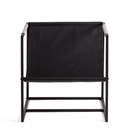 Кресло Charli серый и бежевый, ткань и металл, мягкое сиденье, с подлокотниками