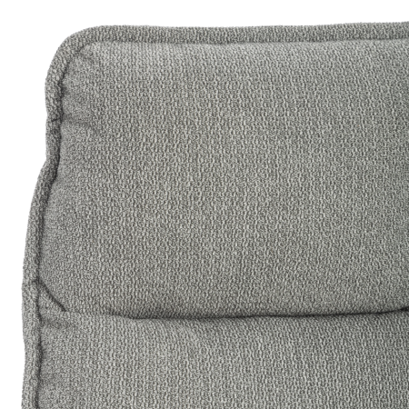 Кресло лаунж Reflex/Рефлекс с пуфом светло-серый