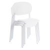 Стул ADORE (mod. XRB-1025) белый