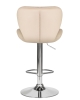 Стул барный BARNY бежевый велюр MJ9-10