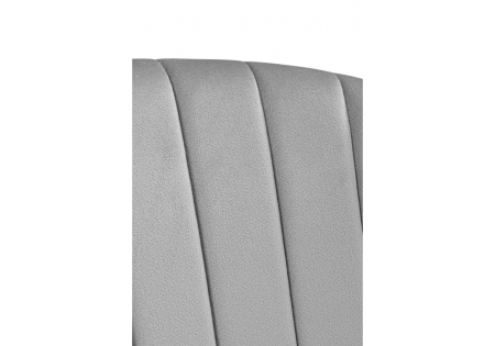 Стул на металлокаркасе Лео светло-серый (H-09), серый