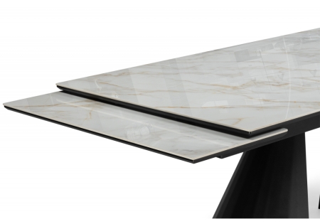 Керамический стол Шелтон 180(260)x90 carla larkin, черный