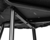 Набор 2 шт Стул обеденный MATILDA, черная ткань (LAR 275-50)