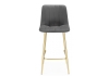 Барный стул Дани Мини темно-серый (zd 995), золотой np