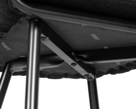 Набор 2 шт Стул обеденный MATILDA, черная ткань (LAR 275-50)