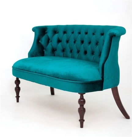 Диван Бархат темный тон, 23 - изумрудный