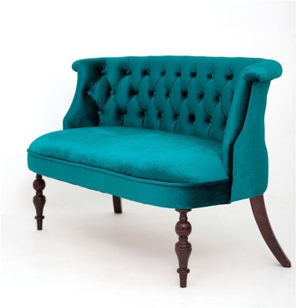 Диван Бархат темный тон, 23 - изумрудный