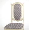 Стул "Королевский" слоновая кость, корона серая