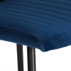 Стул обеденный Monte Carlo синий велюр