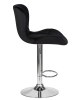 Набор 2 шт Стул барный BARNY, черный велюр (MJ9-101)