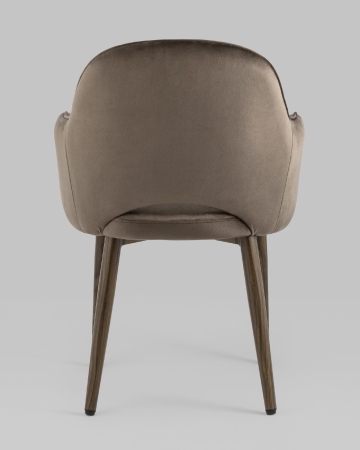 Стул Венера диамант велюр коричневый