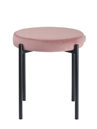 Табурет Maso велюр пыльно-розовый