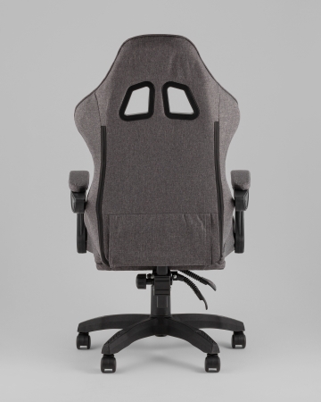 Кресло спортивное TopChairs MG-7036 ткань серый фото в интернет-магазине Stoolmarket