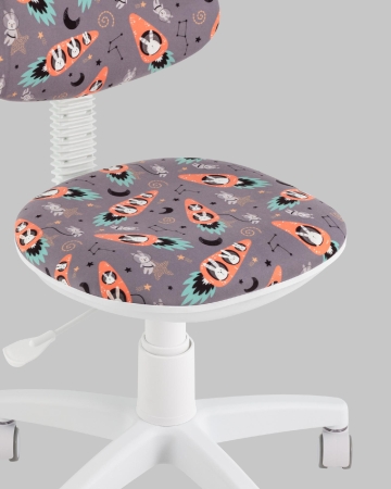 Кресло компьютерное детское УМКА Marconaft пластик белый