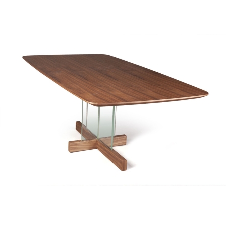 Стол обеденный Ghost 200, столешница орех