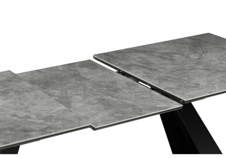 Керамический стол Стиг 180(230)Х90 baolai, черный