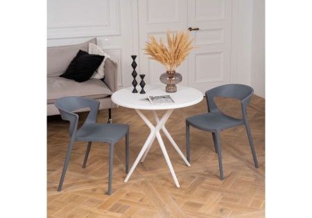 Пластиковый стул Градно серый