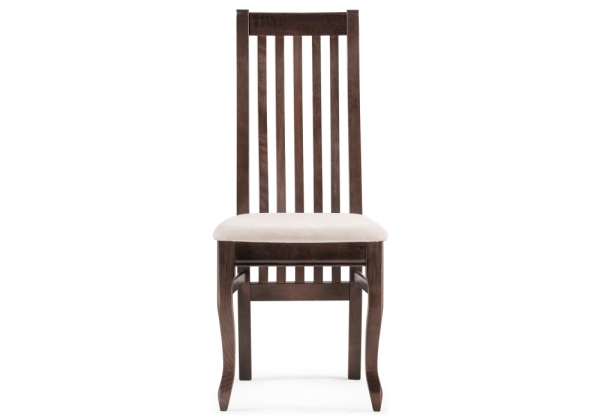 Стул деревянный Арлет ткань латте, венге коричневый