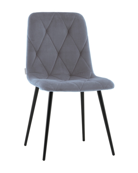 Стул Одди Diamond велюр серый
