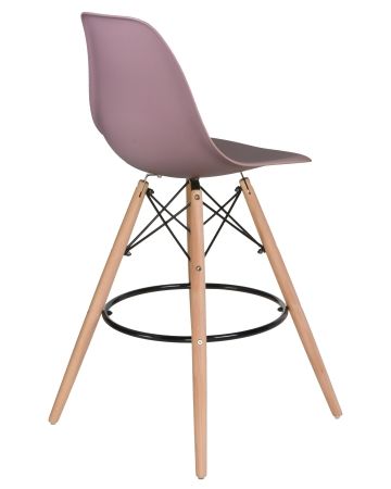 Стул барный DSW BAR ножки светлый бук сиреневый P-04