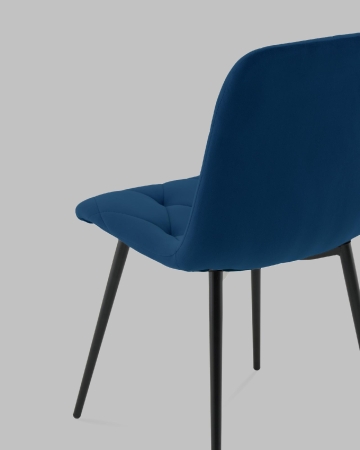 Стул Одди Diamond велюр синий
