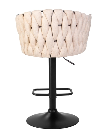 Набор 2 шт Стул барный LEON, бежевая ткань (LAR 275-1)
