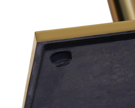 Подстолье обеденное VALENTINO золотое основание