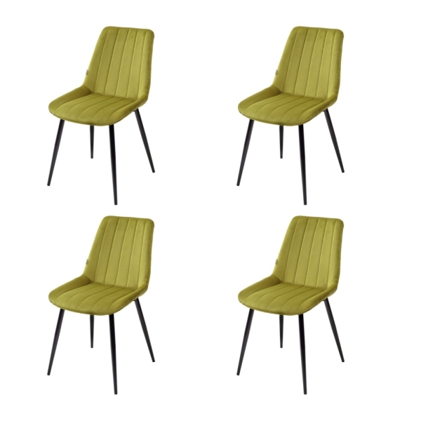 Стул FLIP олива велюр G108-87 Стул FLIP олива велюр G108-87