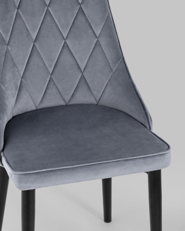 Стул Версаль велюр серый Стул Версаль велюр серый
