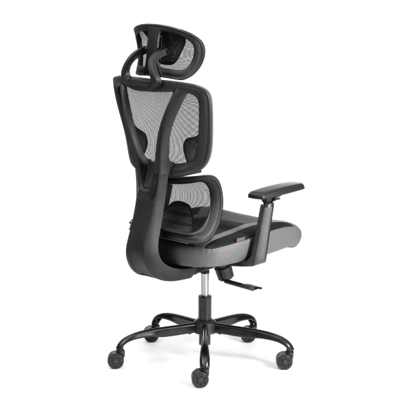 Кресло iCobra черная экокожа