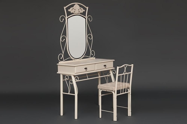 Столик туалетный CANZONA (столик/зеркало + стул)