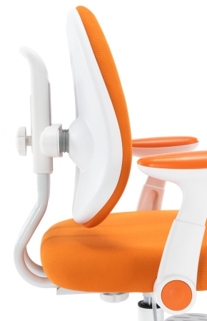 Детское кресло Kids 104 ткань оранжевый