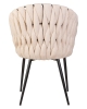 Стул обеденный MATILDA бежевая ткань LAR 275-1
