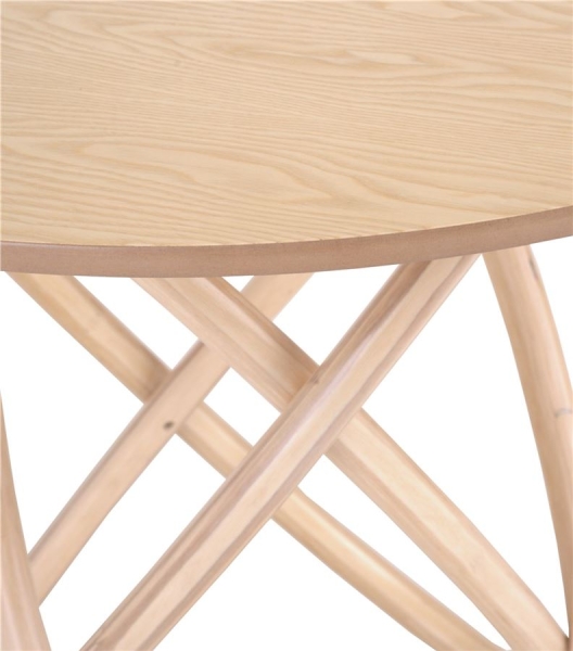 Стол не раскладной Линц 90 беленый дуб