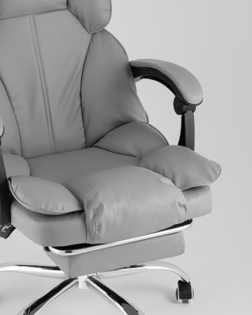 Кресло руководителя TopChairs Siento серый