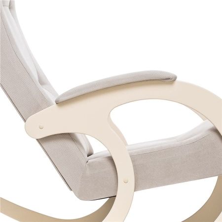 Кресло-качалка Блюз 3 дуб шампань, Verona светло-серый