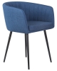 Стул обеденный ALINA синяя ткань LAR-106D-21