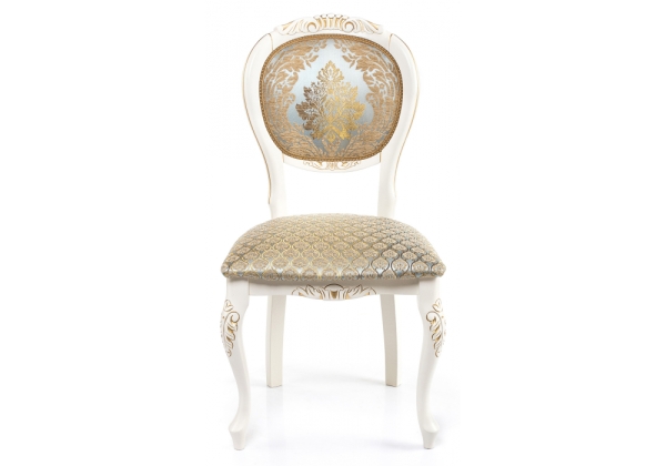 Стул деревянный Adriano 2 молочный с патиной Стул деревянный Adriano 2 молочный с патиной
