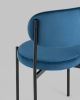 Стул Бриф NEW велюр синий 4 шт