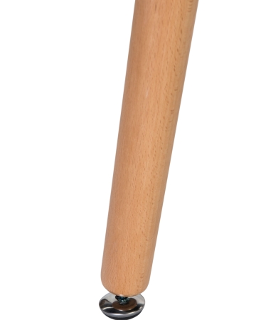 Стол обеденный SERRA WIDE ножки светлый бук, столешница белая