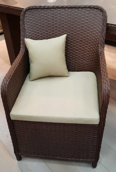 Кресло плетеное с подушками Tagliamento Barcelona