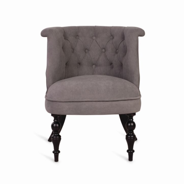 Кресло Бархат венге, RS15 - серый