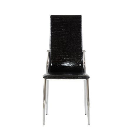 Стул S-68 черный крокодил Стул S-68 черный крокодил