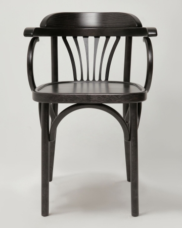 Деревянный стул Венский венге с твердым сиденьем