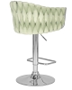 Стул барный MARCEL пудрово-мятный велюр MJ9-87