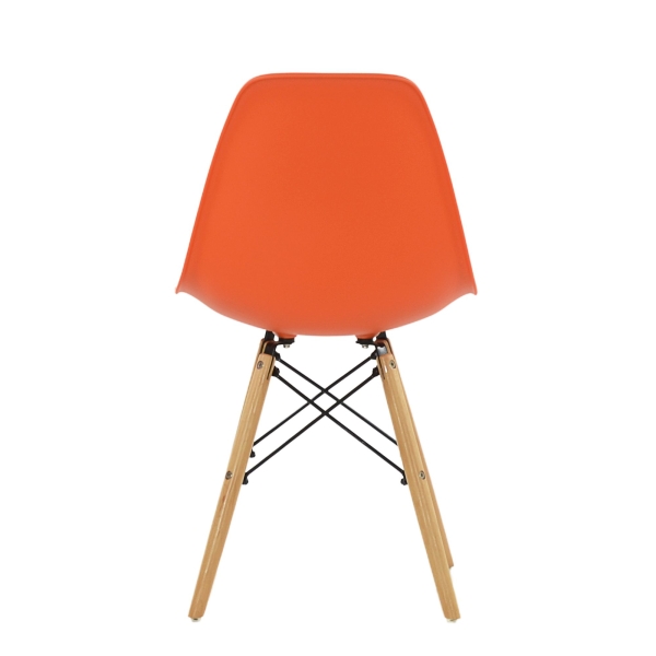 Стул Eames style оранжевый