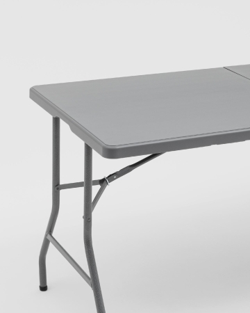 Стол-чемодан Кейт складной 152*74*74 серый