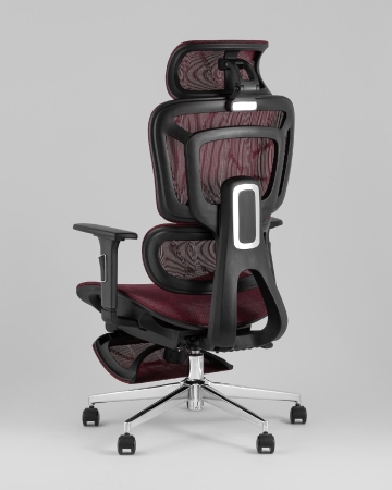 Кресло офисное TopChairs Nimbus бордовый